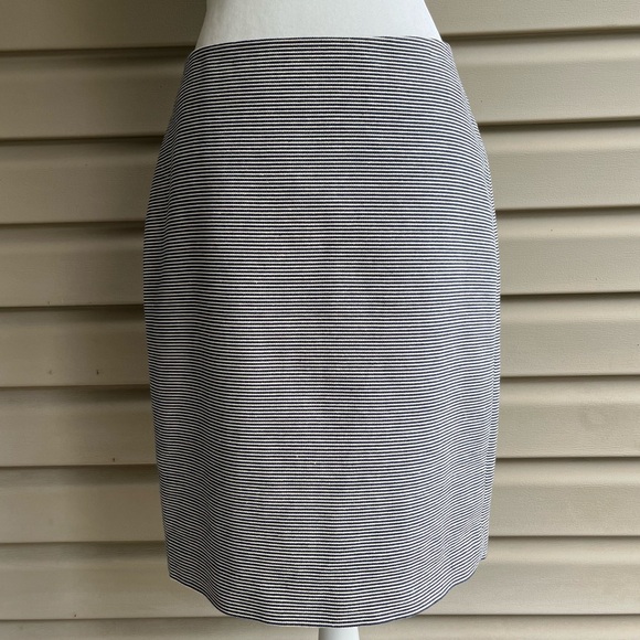 Talbots Dresses & Skirts - •Talbots• Textured Thin Stripe Pencil Skirt - Size 8P